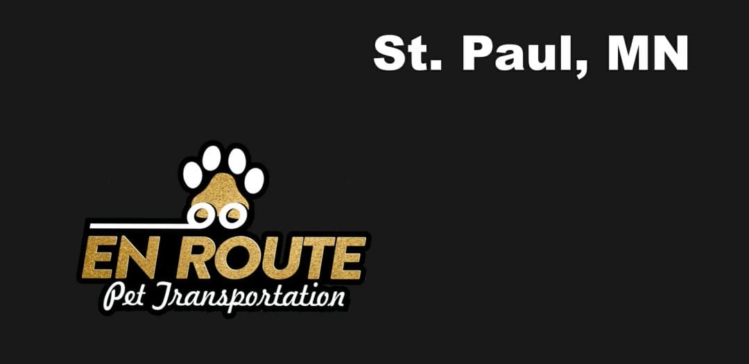 Best VIP private luxury pet ground transportation St. Paul, MN.